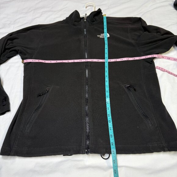 The North Face Full-Zip Fleece Jacket Men’s Large Black Zip Pockets GUC - Picture 7 of 9